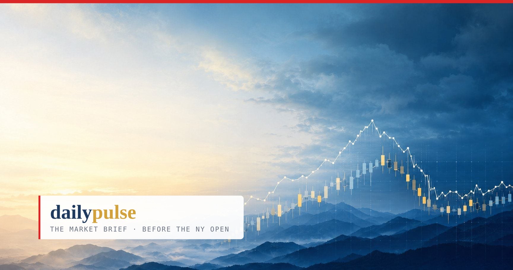 AI Trade — Hot Prices, BlackRock Steps Back: a chart line cresting a mountain peak and rolling over